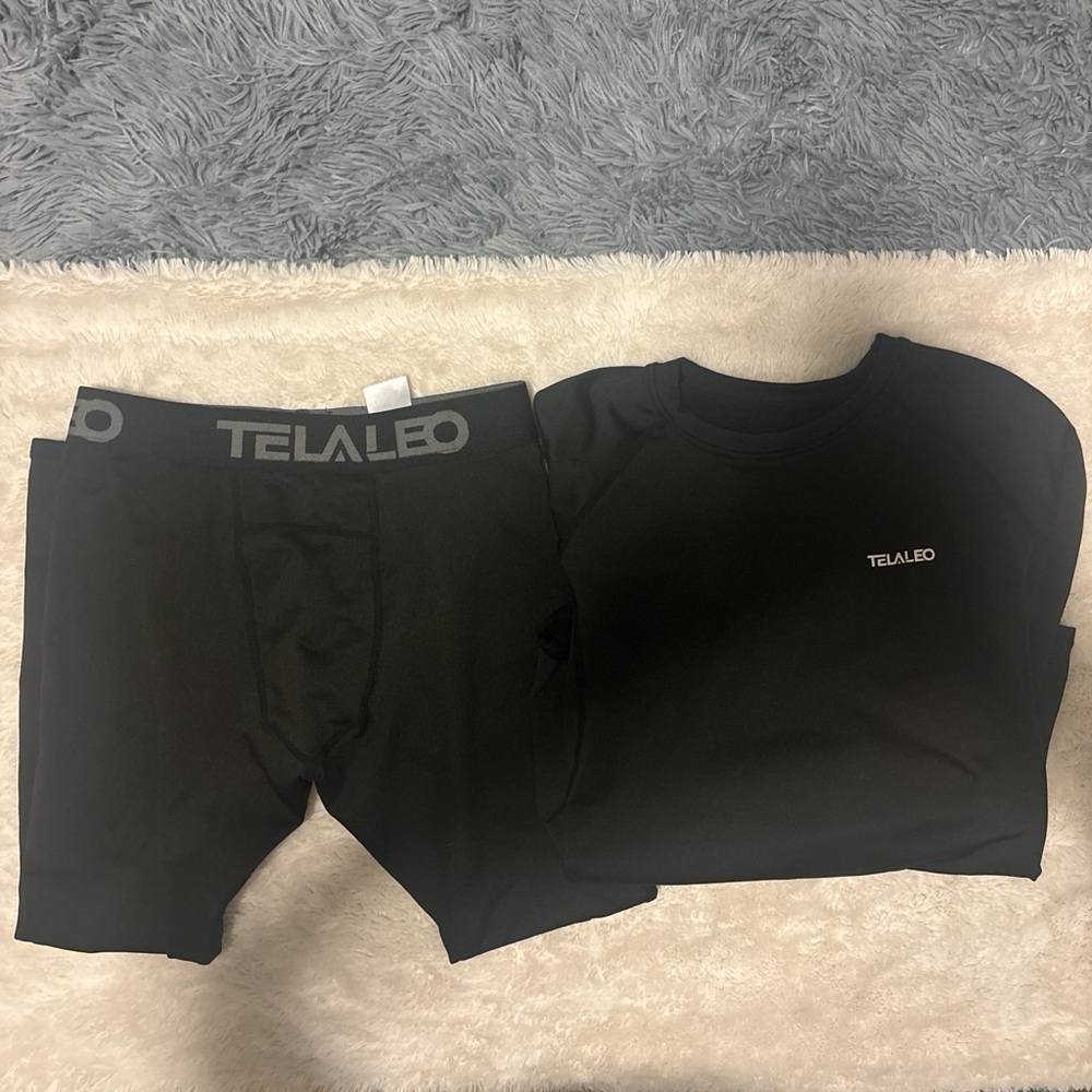 Youth black cold gear